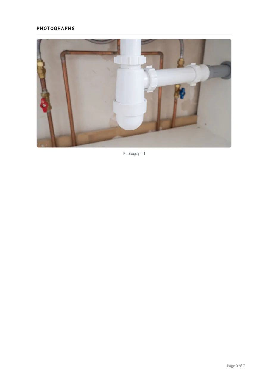 Sample report page 3