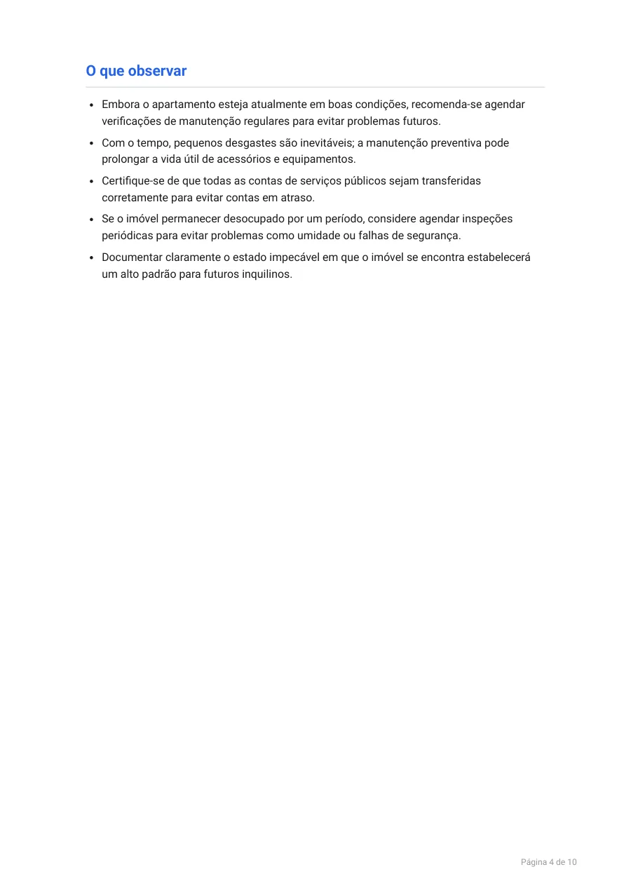 Sample report page 4