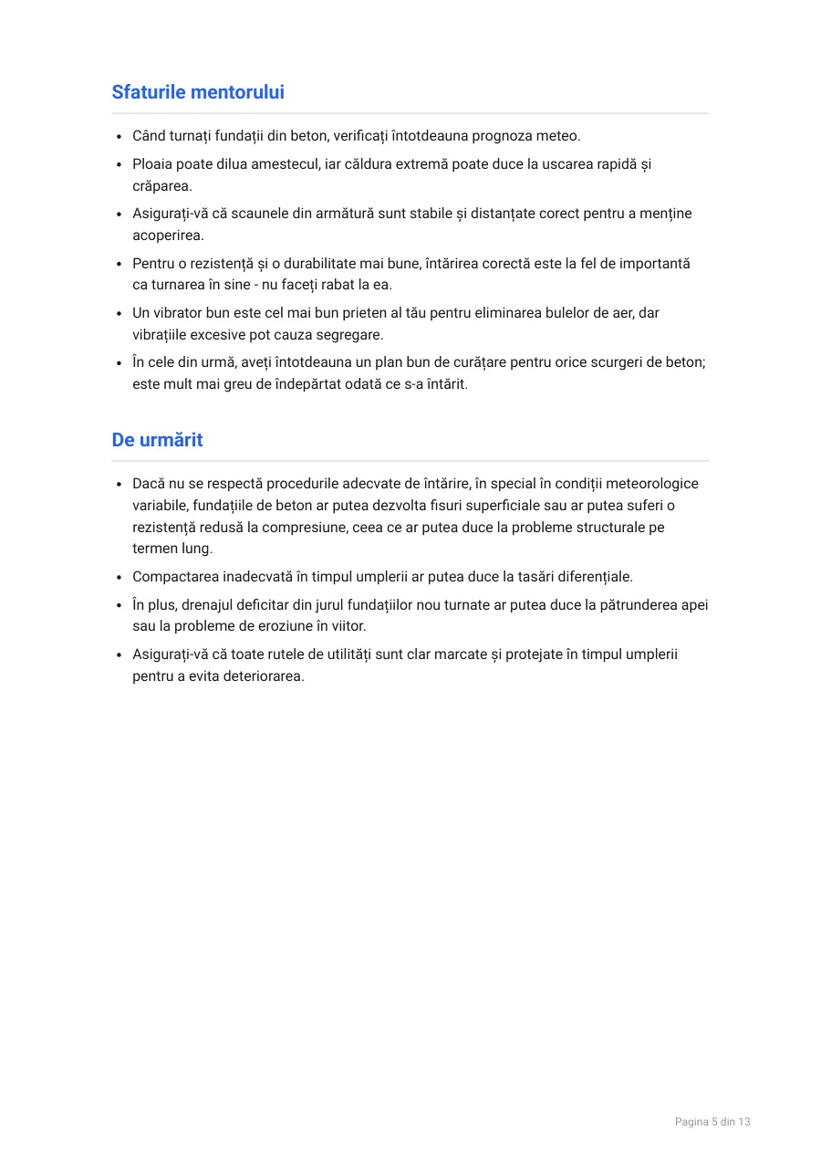 Sample report page 5