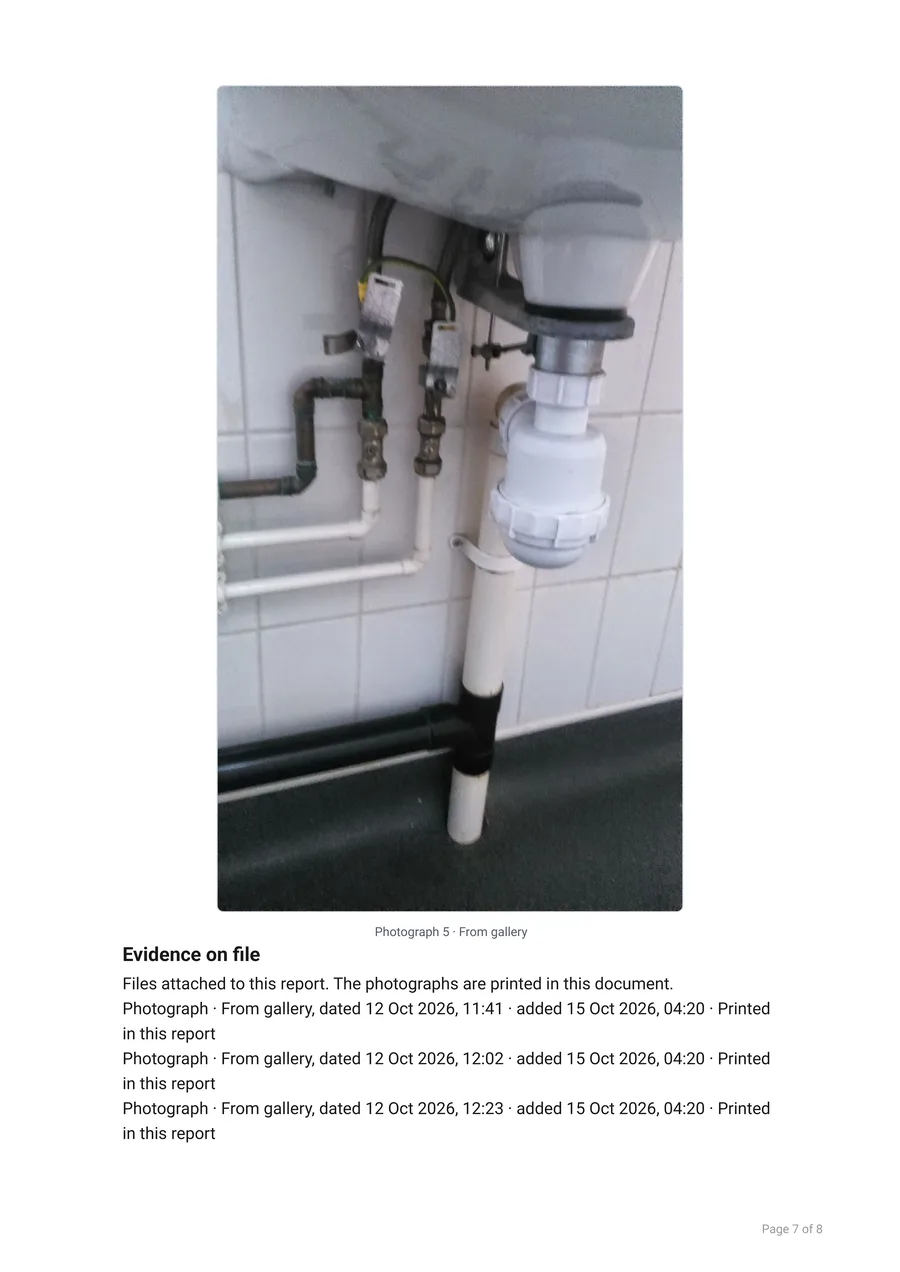 Sample report page 7